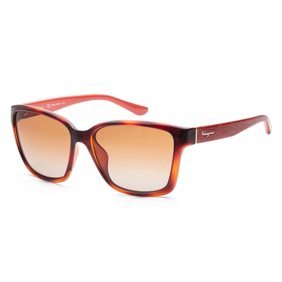NWT Salvatore Ferragamo 58mm Square Sunglasses. - Picture 1 of 15